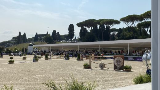 Circus Maximus in Rom beherbergt zum ersten Mal seit über 2.000 Jahren Pferde als neue Location für die Longines Global Champions Tour of Rome.